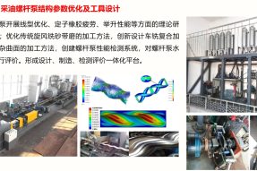 采油螺杆泵结构参数优化及工具设计